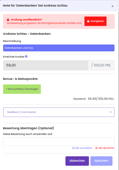Effiziente Noteneingabe: Von der Schnellerfassung bis zu Detail-Kriterien