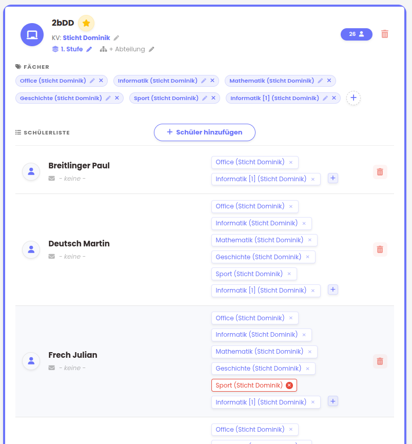 Klassenverwaltung leicht gemacht: Mehr Zeit für das Wesentliche