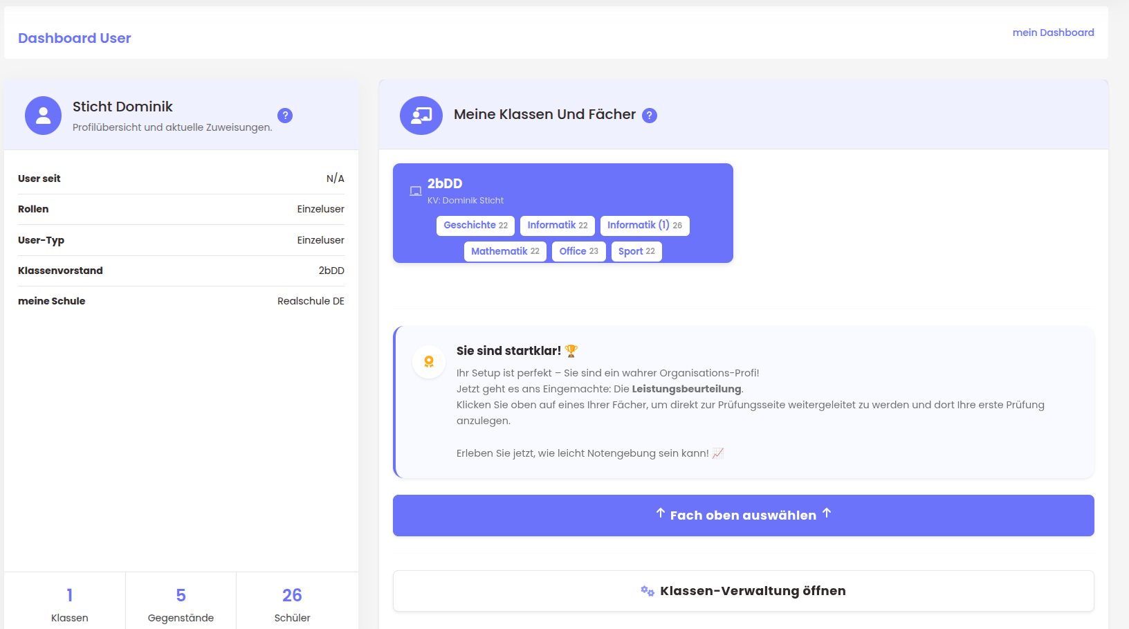 Klassenverwaltung leicht gemacht: Mehr Zeit für das Wesentliche
